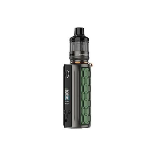 Vaporesso Target 80 Pod Mod Kit in Green – robust and compact pod mod with a 3000mAh built-in battery, up to 80W output, AXON chip, and GTX pod compatibility for powerful sub-ohm vaping performance.