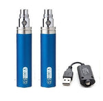 Load image into Gallery viewer, 2200mah GS eGo II - Pack of Two Huge Capacity Battery With USB Charger - TPD Compliant.
