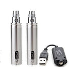 Load image into Gallery viewer, 2200mah GS eGo II - Pack of Two Huge Capacity Battery With USB Charger - TPD Compliant.
