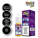 Load image into Gallery viewer, Fruity Juice Nic Salt 10ml Vape E Liquid 10mg Vape Juice 50/50 VG/PG
