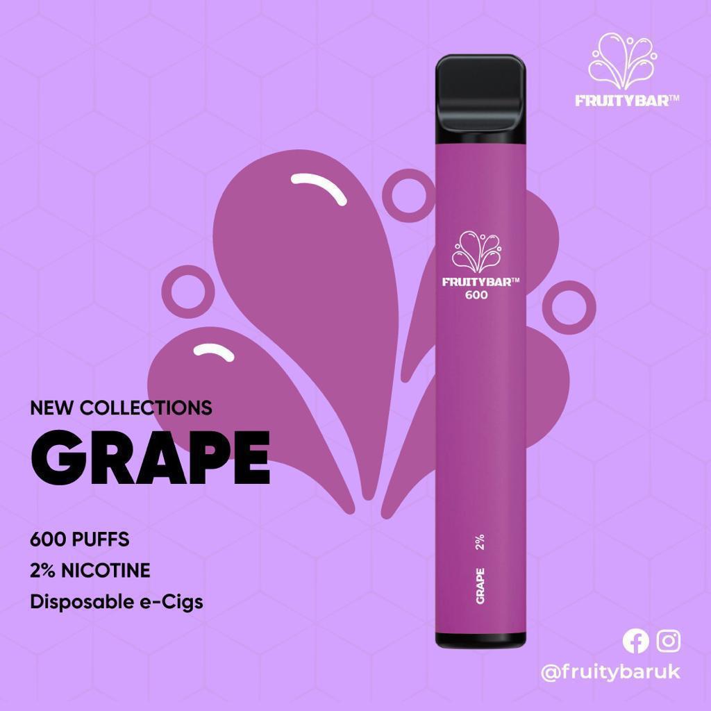 Fruity Bar Disposable Vape Pen | 20mg | 600 PUFFS |All New Flavors