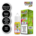 Load image into Gallery viewer, Fruity Juice Nic Salt 10ml Vape E Liquid 10mg Vape Juice 50/50 VG/PG
