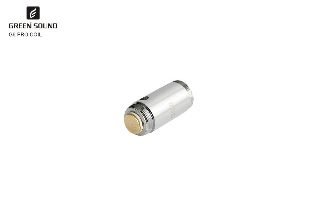 Pack of five GS G6 Pro replacement coils designed for the G6 kit, providing consistent flavor and vapor production.