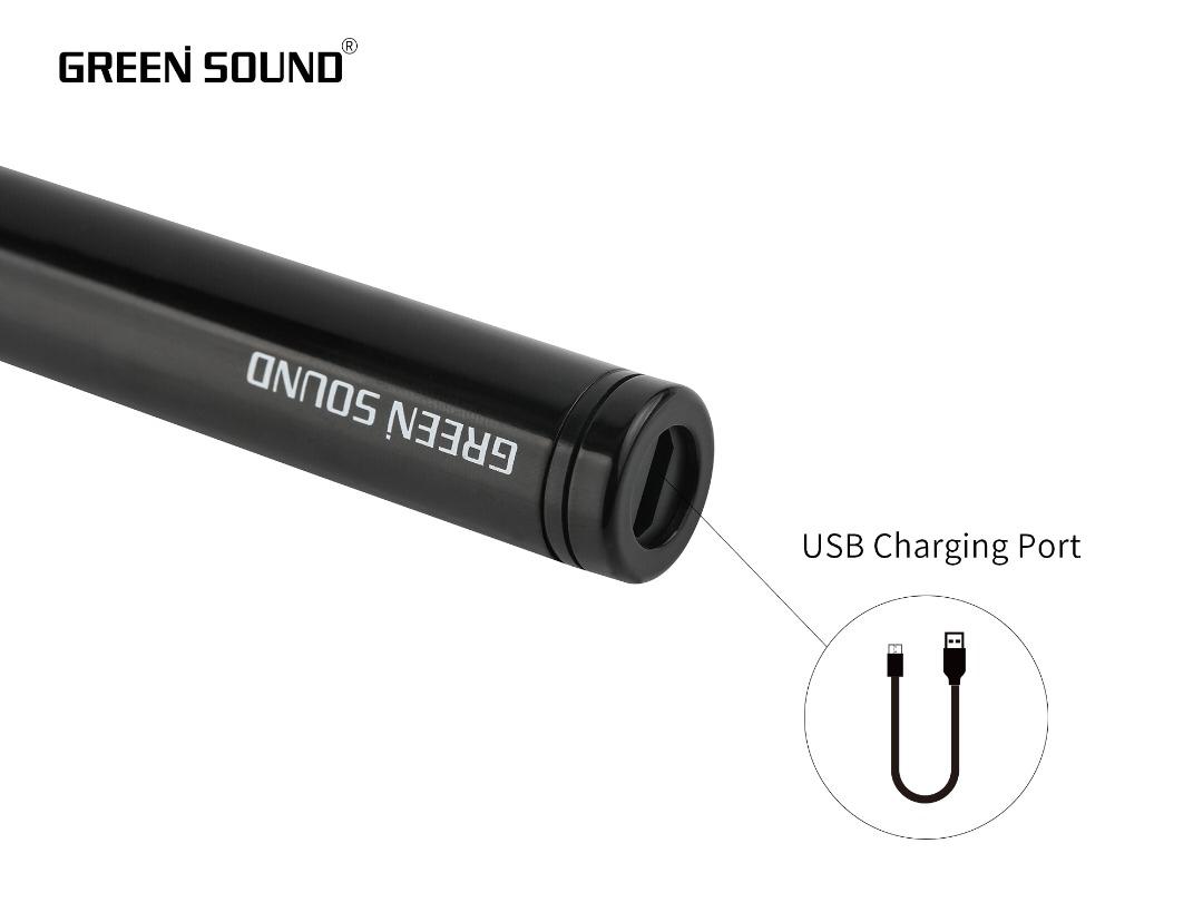 Genuine Green Sound Q3 12W refillable pod vape kit with 500mAh battery, available in all colors.