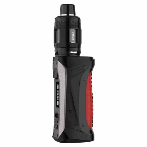 Vaporesso Forz TX80 Sub-Ohm Box Mod Starter Kit in Imperial Red – a rugged and waterproof vape kit featuring AXON chip, 80W output, and FORZ Tank 25 for high-performance sub-ohm vaping.
