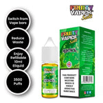 Load image into Gallery viewer, Fruity Juice Nic Salt 10ml Vape E Liquid 10mg Vape Juice 50/50 VG/PG
