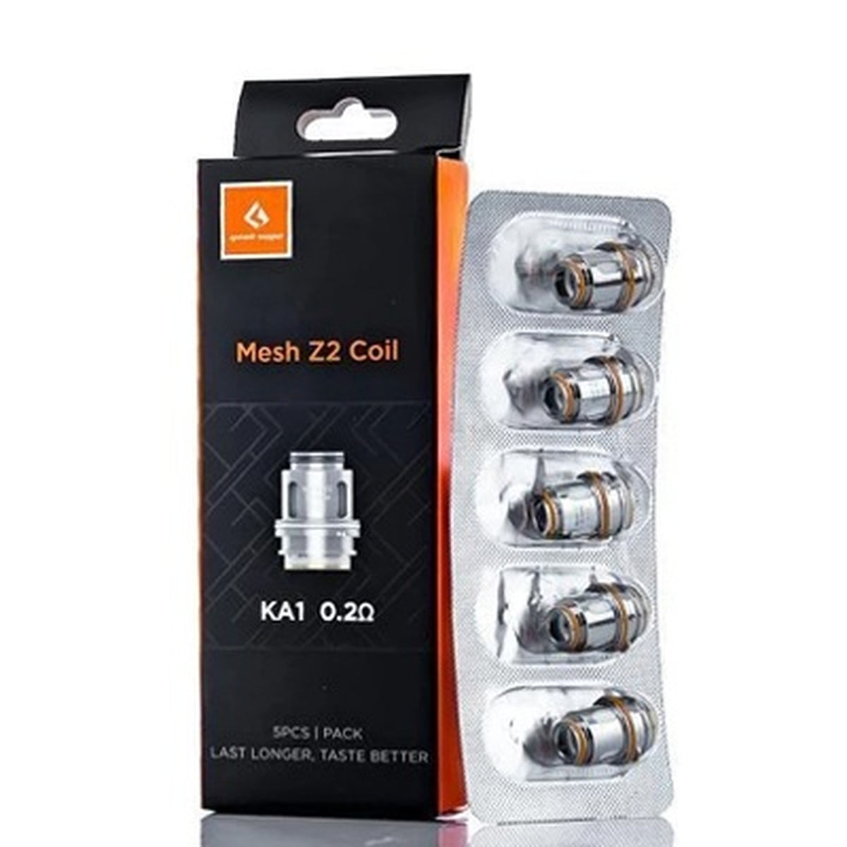 Geekvape Zeus Sub-Ohm replacement mesh coils available in Z2 variant for enhanced flavor and cloud production.