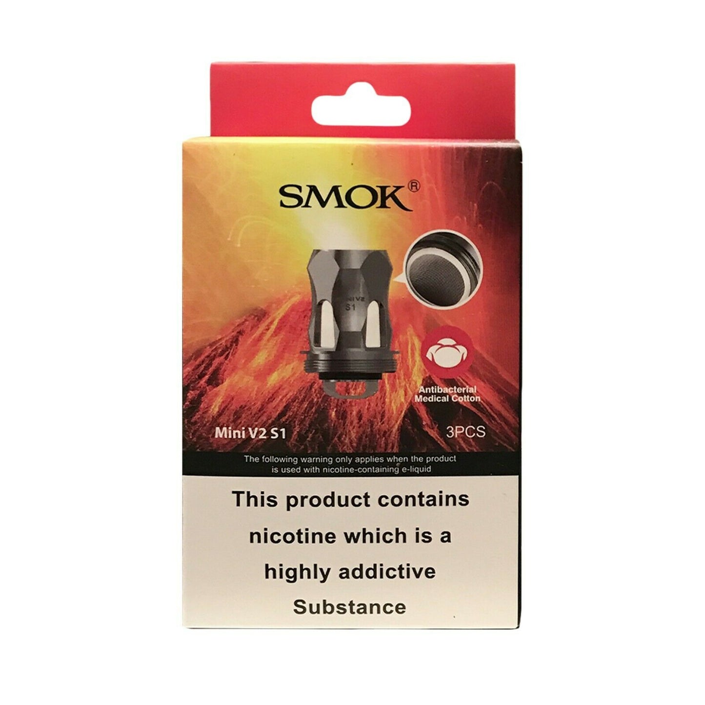 Genuine SMOK Mini S1 & S2 Coils For SMOK MAG GRIP | STICK V9 | MORPH 219.
