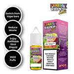Load image into Gallery viewer, Fruity Juice Nic Salt 10ml Vape E Liquid 10mg Vape Juice 50/50 VG/PG
