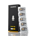 Load image into Gallery viewer, Voopoo PnP Replacement Coils – pack of 5 coil heads available in R2 1.0Ω for Voopoo pod kits and mods.
