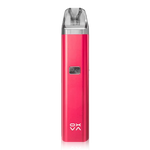 Load image into Gallery viewer, OXVA Xlim C Pod Kit E‑Cigarette in Red with 900mAh battery and up to 25W output, paired with 2ml replacement pods, offering a sleek and durable design for smooth vapor production, long battery life, and a satisfying vaping experience.
