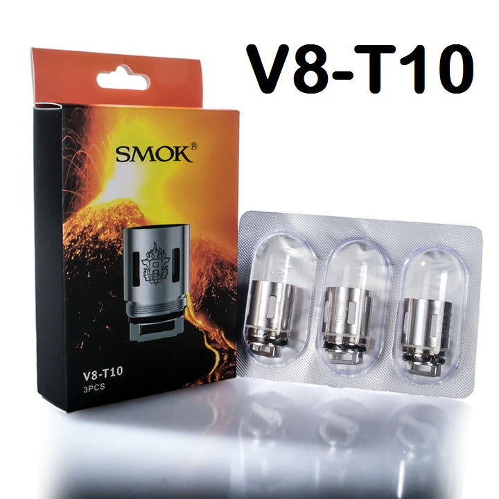 Genuine SMOK TFV8 Coils | V8-T10 | V8-T8 | V8-Q4 | V8-T6 | The Cloud Beast Head.