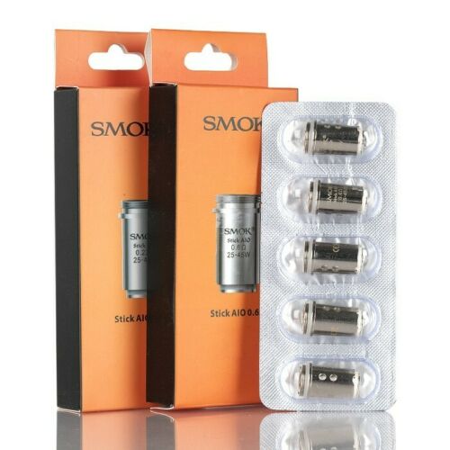 Smok Stick AIO Replacement Coil 0.23 - 0.6 ohm Pack of 5pcs Coils.