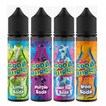 Load image into Gallery viewer, Soda Burst 60ml e-liquid short fill with 0mg nicotine and 50VG/50PG ratio, delivering a fizzy pineapple flavor.
