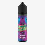 Load image into Gallery viewer, Soda Burst Purple Soda 60ml e-liquid short fill with 0mg nicotine and 50VG/50PG ratio, delivering a fizzy pineapple flavor.
