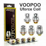 Load image into Gallery viewer, Genuine VOOPOO UFORCE Coils U2 U4 D4 U6 U8 N2 P2 N3 U Force Pack Of 5x Coils.
