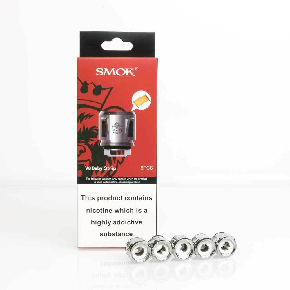SMOK TFV8 BABY COILS | M2 | Q2 | Q4 | X4 | T6 | T8 | T12 | MESH | STRIP Baby Big Family.