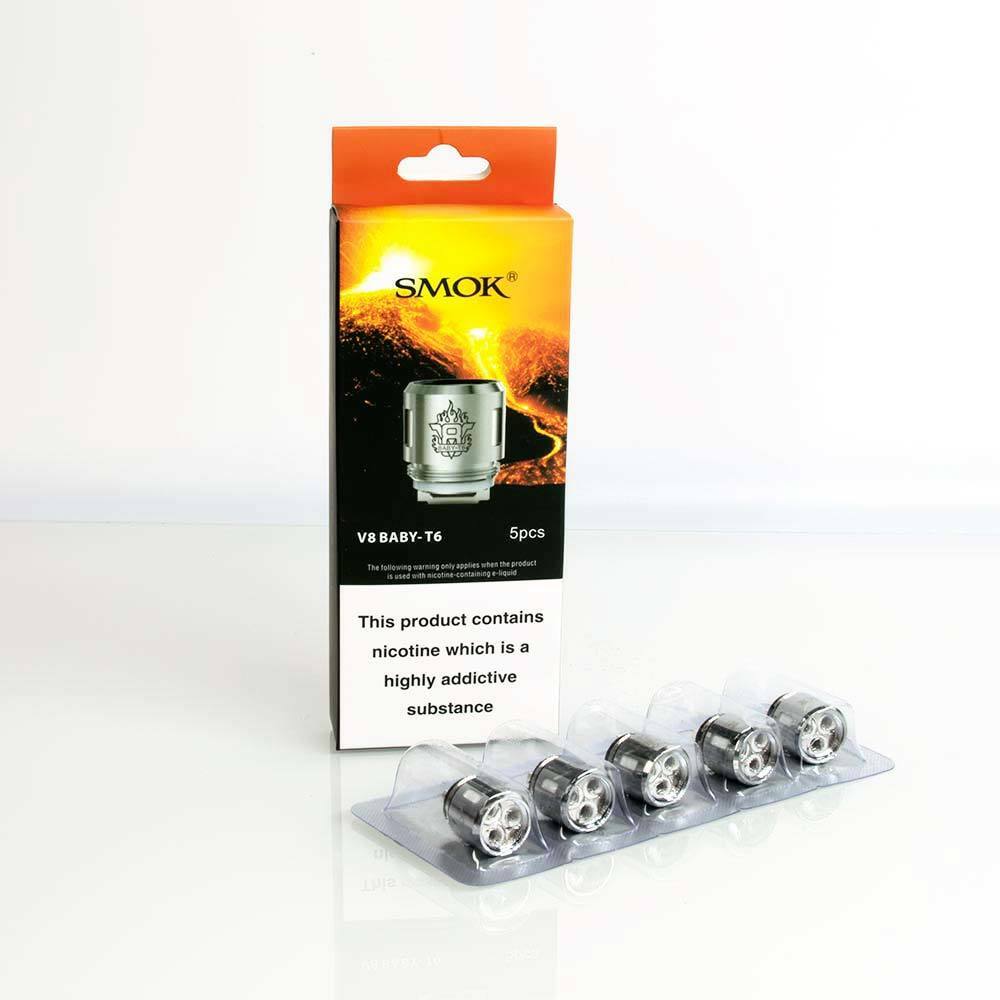 SMOK TFV8 BABY COILS | M2 | Q2 | Q4 | X4 | T6 | T8 | T12 | MESH | STRIP Baby Big Family.