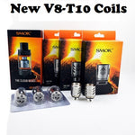 Load image into Gallery viewer, Genuine SMOK TFV8 Coils | V8-T10 | V8-T8 | V8-Q4 | V8-T6 | The Cloud Beast Head.
