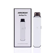 Airscream AirPops Pro Vape Kit – ultra-compact and minimalist pod system designed for smooth MTL vaping, featuring a sleek body, rapid draw activation, and compatibility with AirPops Pro prefilled pods for clean and consistent flavor delivery.