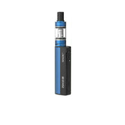 Smok Gram-25 Vape Kit in Blue – ultra-slim and lightweight vape device with a sleek blue finish, 25W output, 900mAh battery, and easy-to-use interface for smooth, portable vaping.