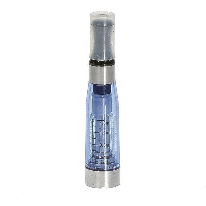 EGO CE4 clearomiser in blue, part of a mixed colours range, designed for e-cigarettes with refillable tank system
