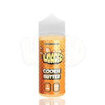 Load image into Gallery viewer, 120ml shortfill bottle of Loaded E-Liquid by Ruthless in Cookie Butter flavor, crafted with a 70VG/30PG blend for smooth flavor and thick clouds, available in 0mg or 3mg nicotine strength.
