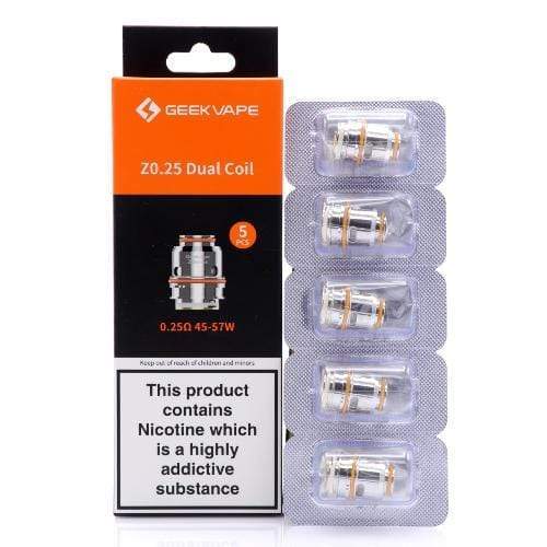 Geekvape Zeus Sub-Ohm replacement mesh coils available in Z  variants for enhanced flavor and cloud production.