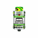 Load image into Gallery viewer, FreeMax Fireluke 3 sub-ohm vape tank in Green, featuring 2ml e-liquid capacity, durable construction, includes free replacement glass, and TPD compliant for enhanced vaping experience.
