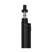 Vaporesso Gen Fit Kit in Midnight Black – elegant and compact vape kit with a matte black finish, 1200mAh battery, AXON Chip for Pulse Mode, and MTX tank designed for smooth MTL vaping with clean flavor delivery.
