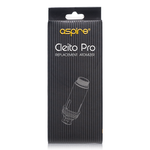 Load image into Gallery viewer, Aspire Cleito Pro and Mesh replacement coils in 0.4Ω, 0.27Ω, 0.2Ω, and 0.5Ω resistances, compatible with Cleito 120 Mesh tank.
