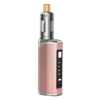 Innokin Endura T22 Pro Kit in Rose Gold– 3000mAh MTL vape kit 
with USB-C charging and top-fill 2ml tank.