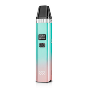OXVA Xlim V2 Pod Kit in Rose Blue, a compact 25W pod system with a built‑in 900mAh battery and 2ml e‑liquid capacity, designed for smooth vapor production, adjustable airflow, and a reliable all‑day vaping experience.