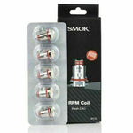 Load image into Gallery viewer, SMOK RPM 2S 80W Red mod pod vape kit in pack of 5x replacement coils, TPD compliant e-cigarette with replaceable 18650 battery and refillable pod system.
