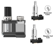 Lost Vape Orion Plus DNA replacement pod cartridge with built-in mouthpiece, compatible with Orion Plus pod vape kits.