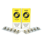 OBS KFB 2 S1 and N1 real coil atomizers, pack of 5 replacement coils compatible with OBS KFB 2 pod vape kits.