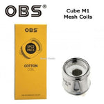 Load image into Gallery viewer, OBS Cube &amp; Draco Cotton Coils (Pack of 5x) Mesh Coils Replacement Coils Head
