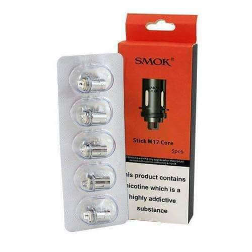 100% Original SMOK Stick M-17 Core Coils | 0.6Ω Replacement Coils Pack of 5