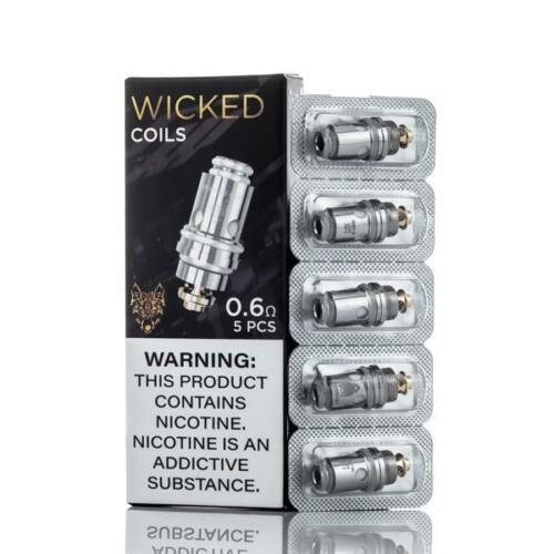 Genuine Snowwolf Wicked 0.6 ohm mesh replacement coils for Afeng and Wicked pod vape kits