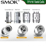 SMOK TFV16 Cloud Beast King replacement coils available in single, dual, and triple mesh designs for massive vapor and rich flavor.