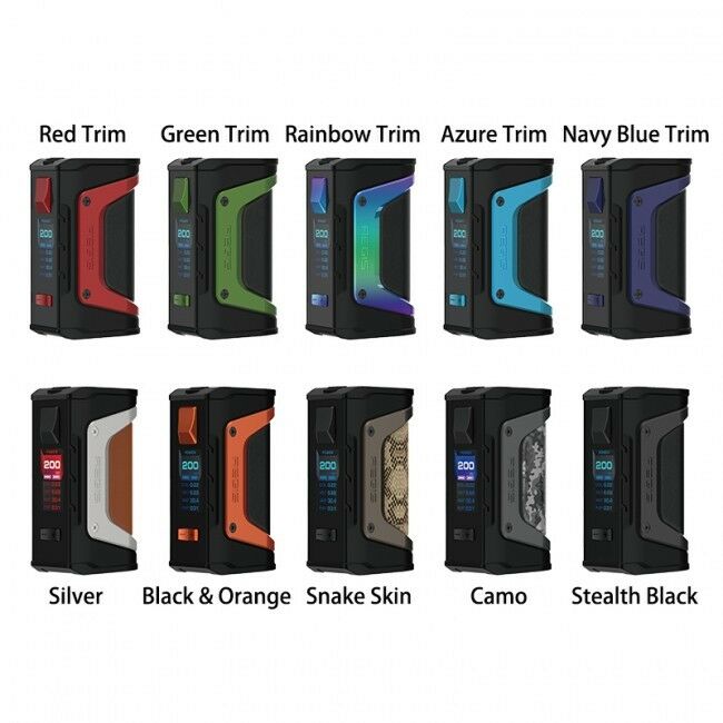 Geekvape Aegis Legend 200W Box Mod Waterproof Dustproof Fit Alpha Zeus X RTA