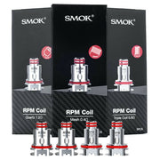 SMOK RPM-40 replacement coils and pods including mesh, triple coil, SC, quartz, and RBA options for RPM-40 pod vape kit