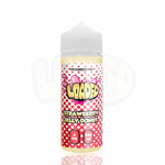 Load image into Gallery viewer, 120ml shortfill bottle of Loaded E-Liquid by Ruthless in Strawberry Jelly Donut flavor, crafted with a 70VG/30PG blend for smooth flavor and thick clouds, available in 0mg or 3mg nicotine strength.
