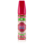 Load image into Gallery viewer, Dinner Lady Strawberry Slices 50ml e-liquid, available in 0mg or 3mg nicotine, delivering a sweet bubblegum flavor.
