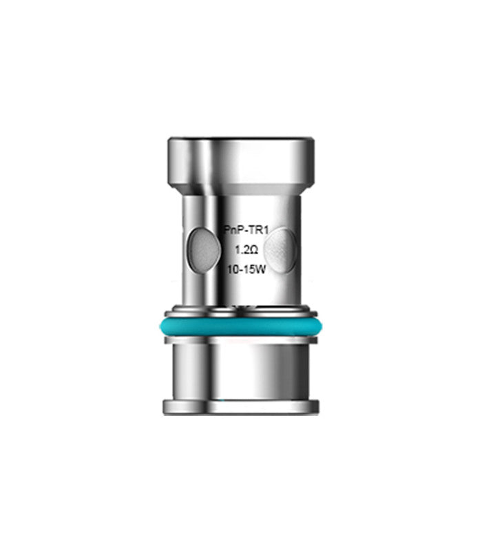 Voopoo PnP Replacement Coils – pack of 5 mesh TR1 1.2Ω coils for Voopoo pod vape kits.